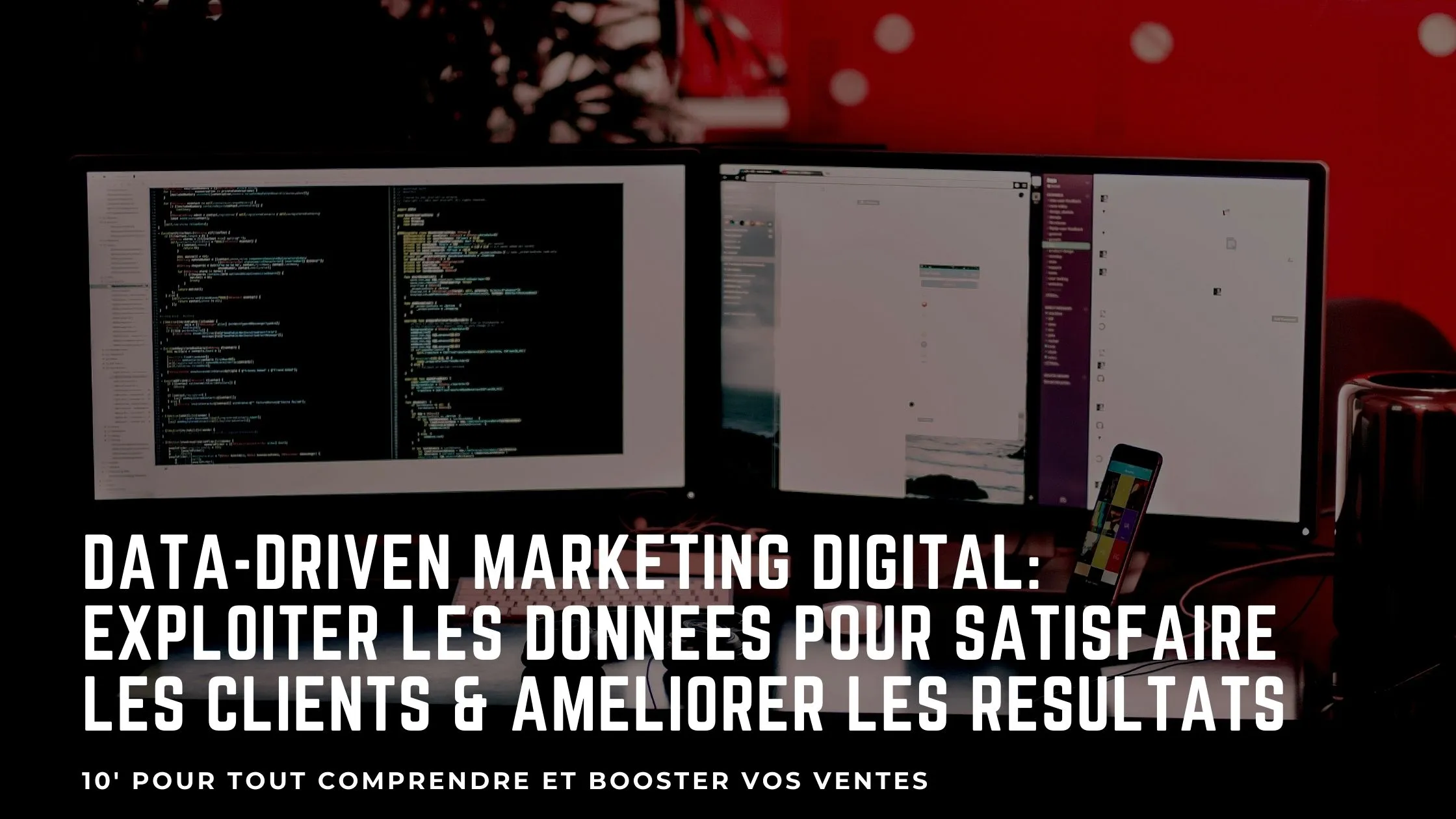 Le data driven marketing digital-stratégie basée sur les données